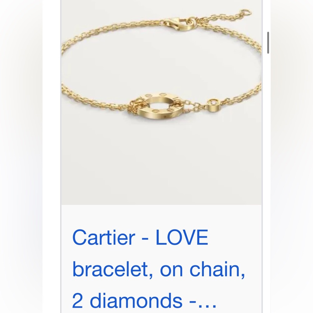 Authentic Cartier Bracelet, rose gold.